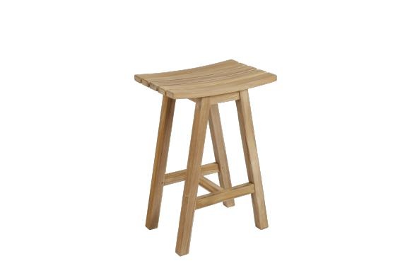 Keros barstole H65 cm - teak