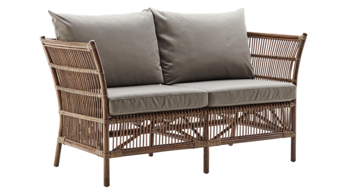 Donatello 2 -personers sofa - Antik/taupe Dyna