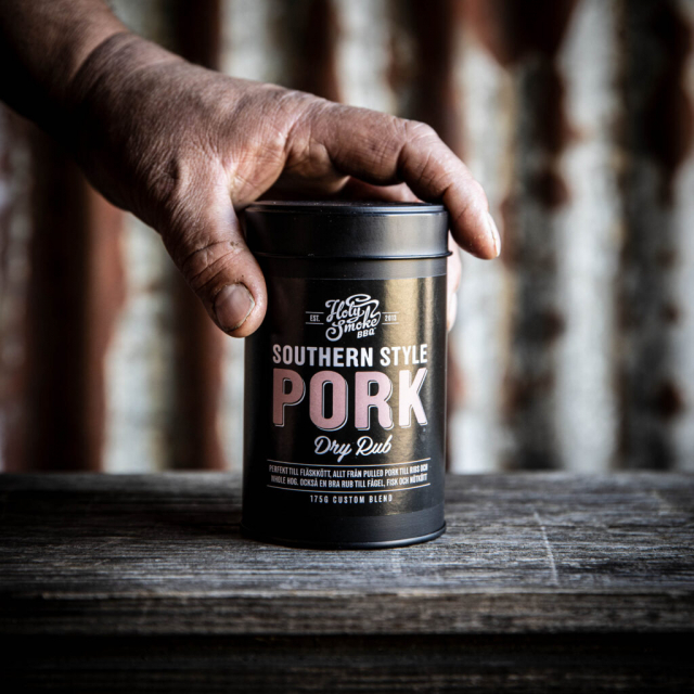 Southern Style Pork rub krydderi 175g