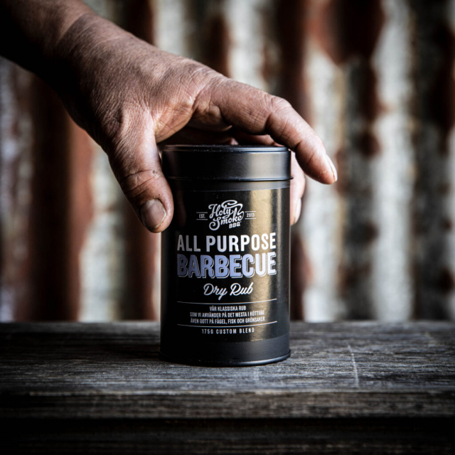 All-purpose barbecue rub krydderi 175g