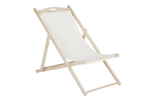 Dingla Beach Chair - Natur/Canvas