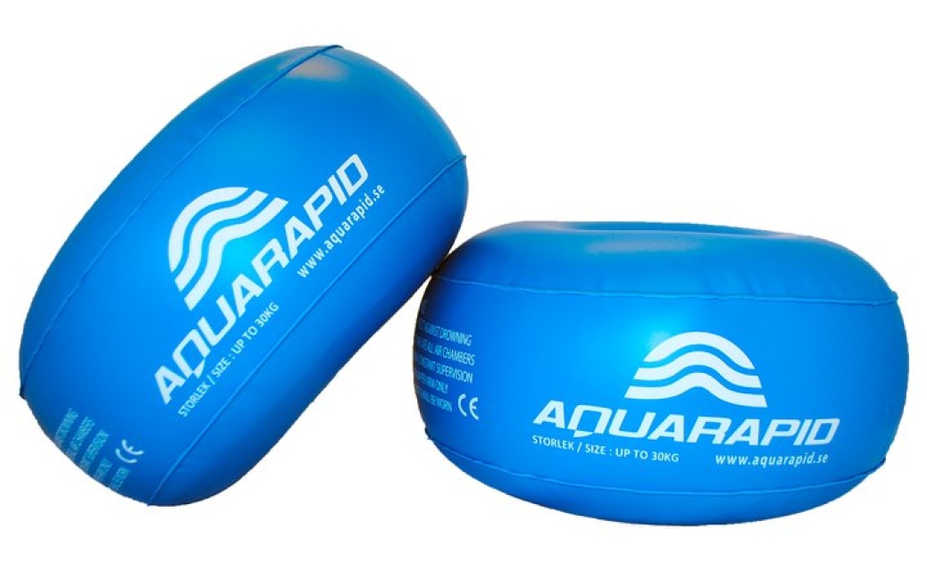 Akvadrende armringe - blå