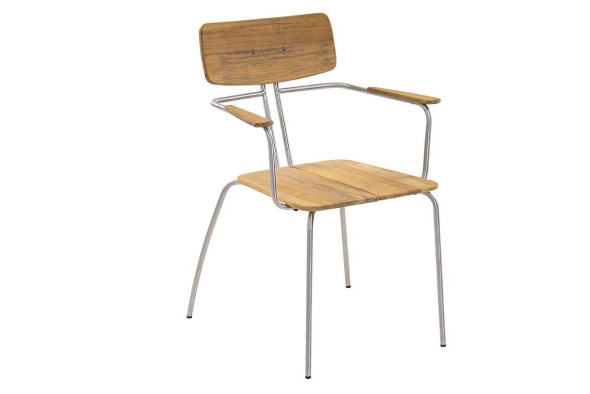 Kozani lænestol - teak