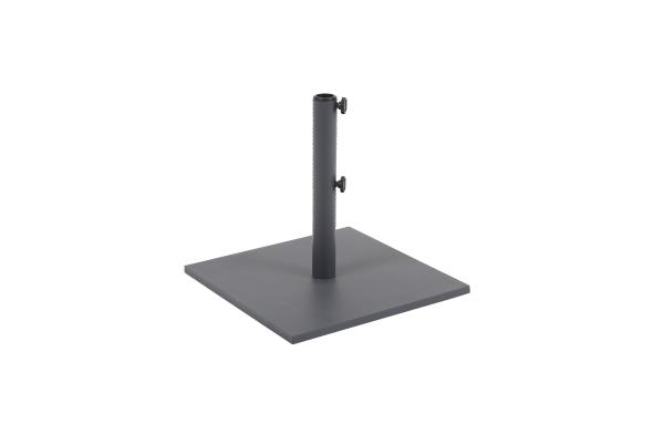 Flad parasolfod 50x50 cm 50 kg - Antracit