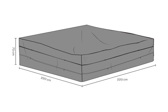 Møbelbeskyttelse sofagruppe 220x220x70 cm - Træk vejret