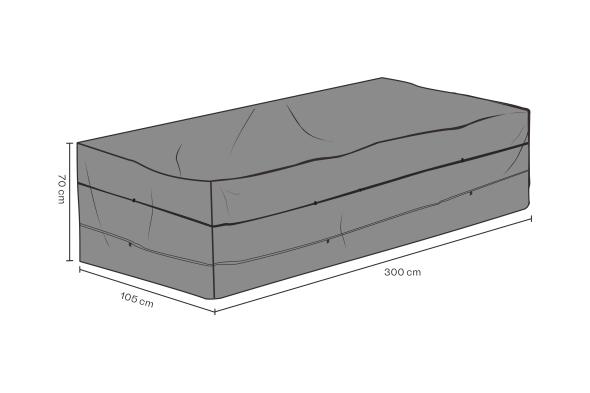 Sofa -dækning 300x105x70 cm - Træk vejret