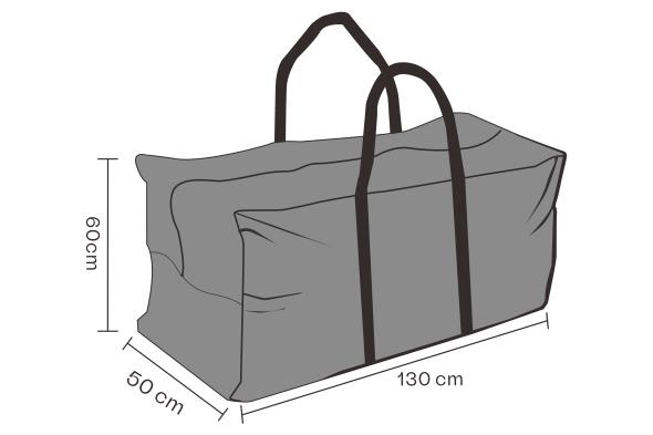 Dynväska 130x50x60 cm - svart