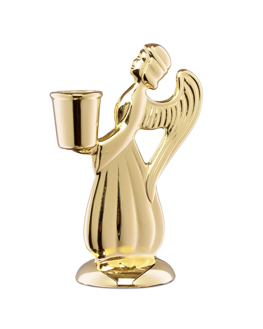 Beskyttende Angel Light Holder, large - Brass