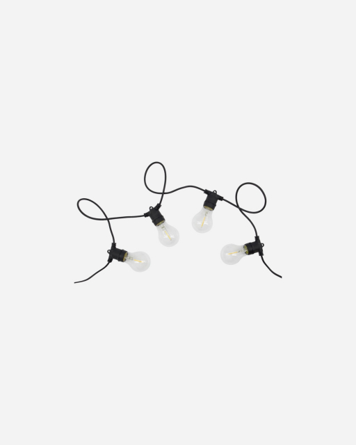 Light lyskæde - sort