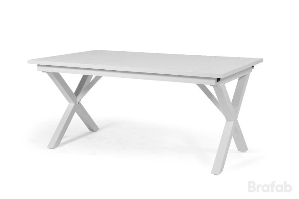Hillmond bord Udvidelig 160-220x100 H73 cm - matte hvid