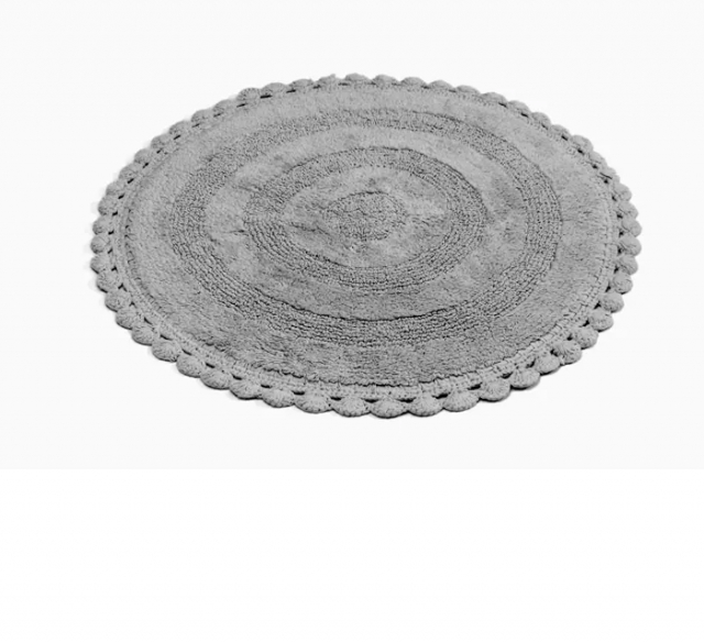 Rimini bademåtte Ø 100 cm - grå