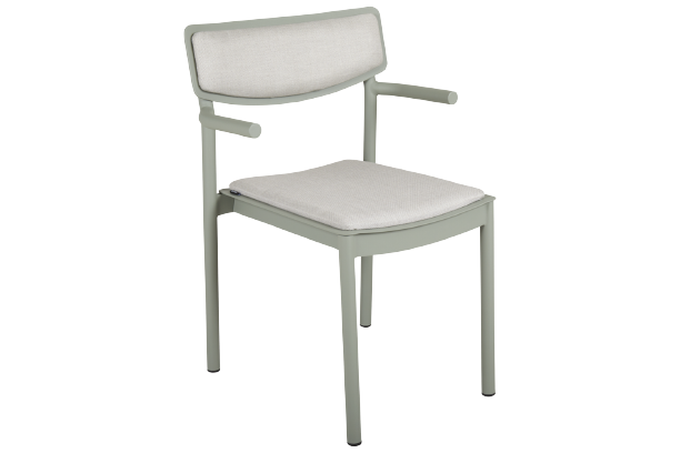 Gusty karmstol - dusty green/ash dyna