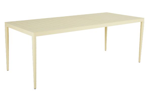 Bigby bord 195x90 H73 cm - citron