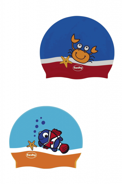 Børn Silikone Bath Cap - Multi