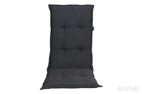 Naxos positionspude, høj - Antracit