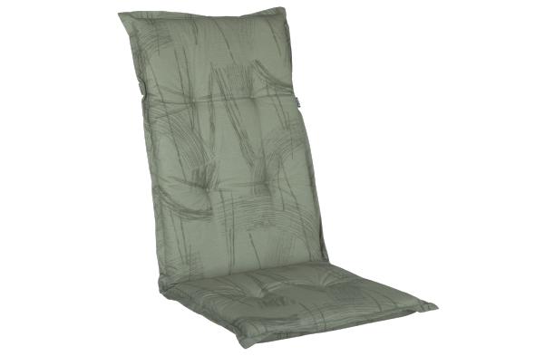 Naxos positionspude, høj - grøn mønster