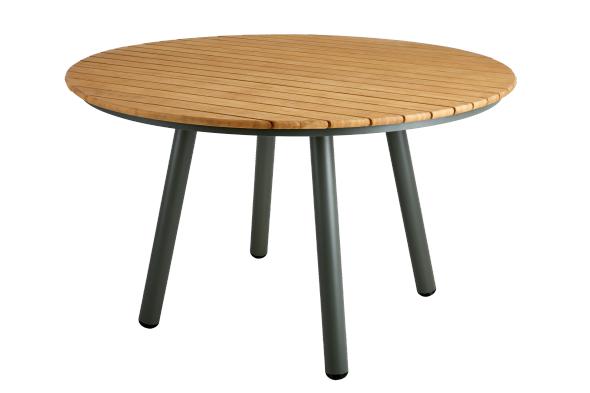 Bam Bo bord Ø 120 H73 cm - nordisk grøn/bambus