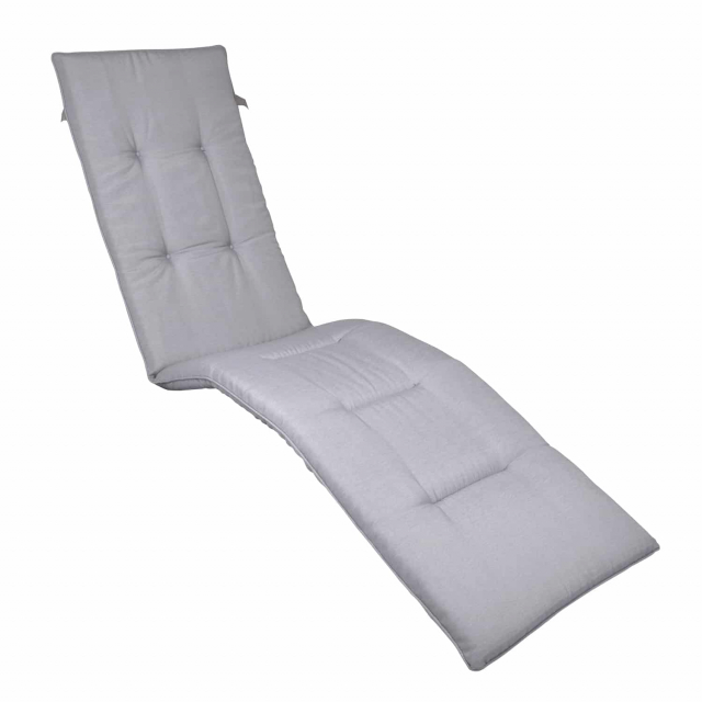 Dæk -Chair Pushion -Basis - Lysegrå