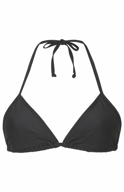 Drew trekants-bh - sort