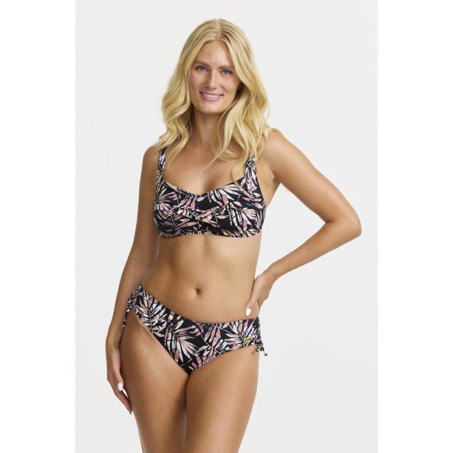 Natalie bikiniunderdel - sort/multi