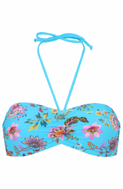 Olivia bandeau bh polstret - aqua