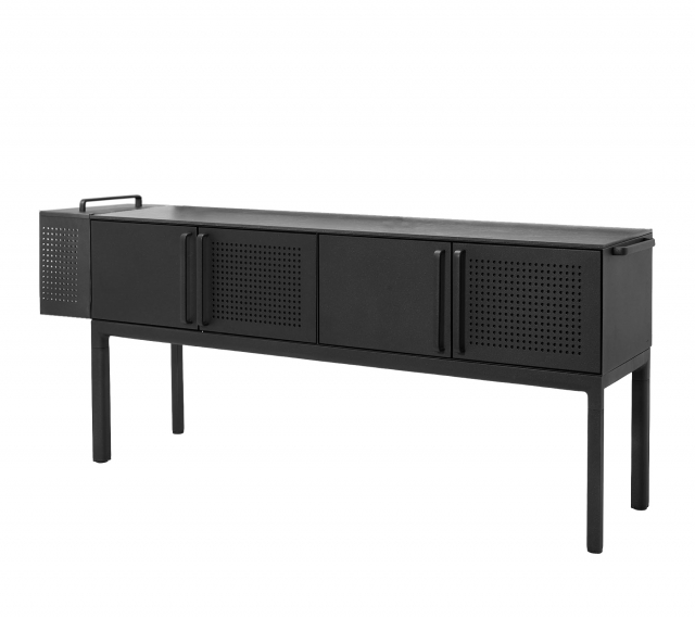 Drop köks modul inkl 3 hyllor - lava grey