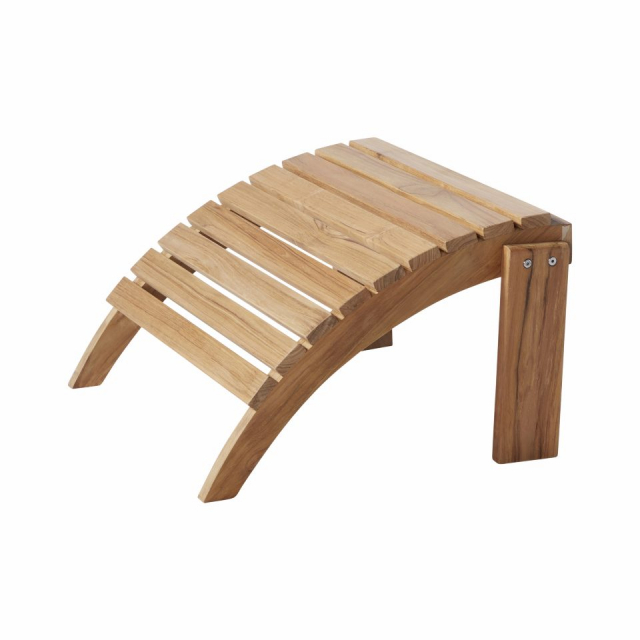 Adirondack dækstolsskammel - teak
