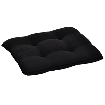 Laos sædepude - sort