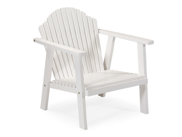 Bullerö lænestol - hvid