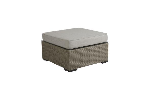 Funkia Palle/Table - Beige/Sand Pushion/Glass Slice