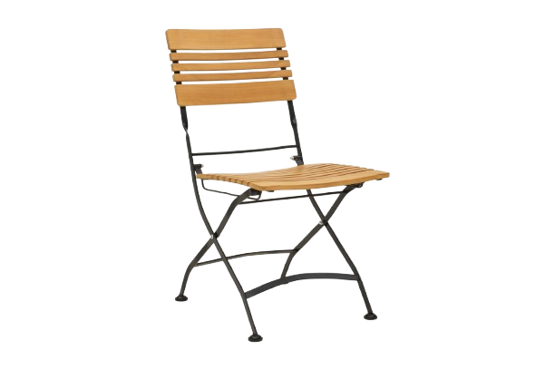 Brewer spisebordsstol - sort/teak