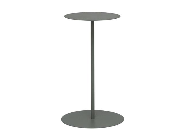 Jet set sidebord Ø35 H67 cm - grågrøn
