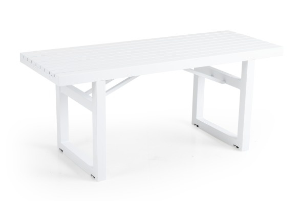Vevi Bench 105x41 cm - Hvid