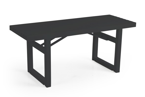 Vevi Bench 105x41 cm - Sort