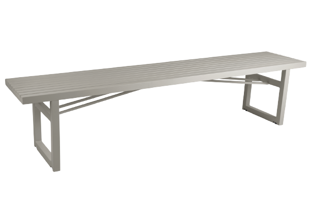 Vevi Bench 200x41 cm - Khaki