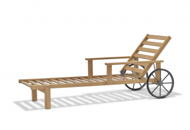 Liggestol - teak