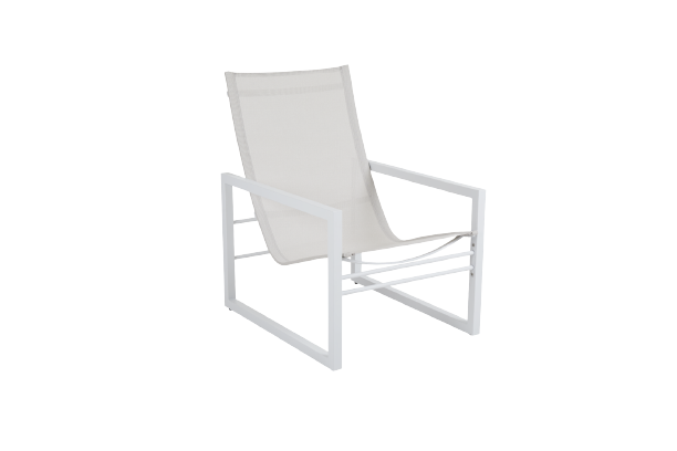 Vevi Highchair - White/Offwhite Textilene