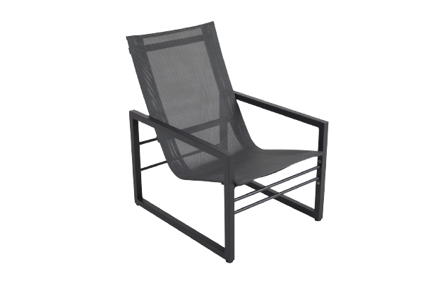 Vevi Highchair - Black/Anthracite Textilene