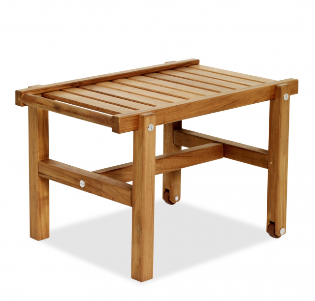 Rullebord - teaktræ