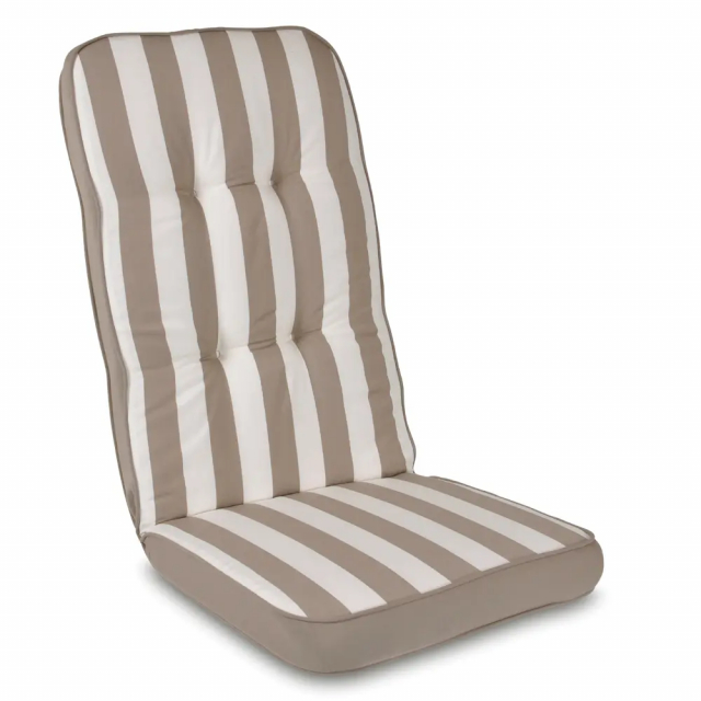 Positionspude woodline - taupe stribe