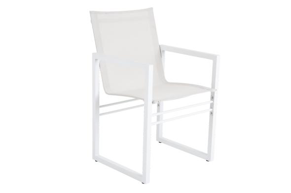 Vevi spisestuestol - hvid/offwhite