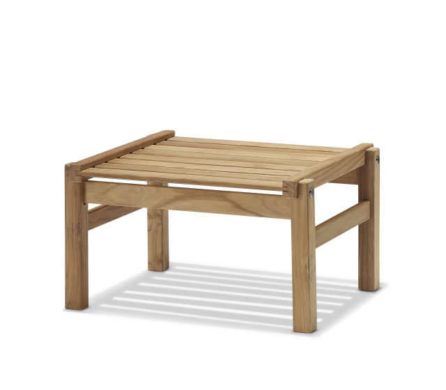 Fodskammel - teak