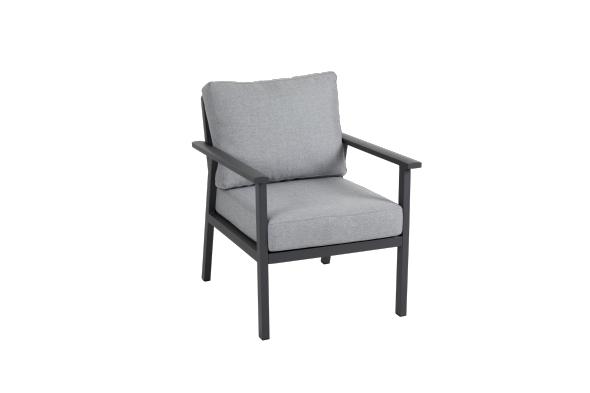 Samvaro lænestol - Anthracite/Pearl Gray Dyna