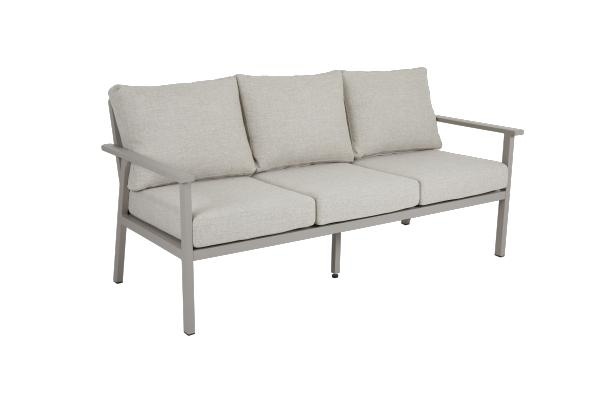 Samling 3 -sæde sofa - khaki/sanddyna