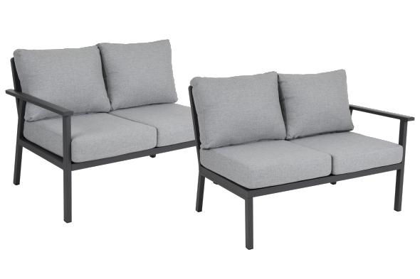 Samvaro 2 -personers slutning HV High - Anthracit/Pearl Gray