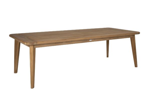 Lily spisestabel 240x100 H74 cm - teak
