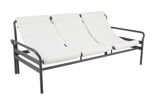 Slynge 3 -sæde sofa - Antracit/vanilje
