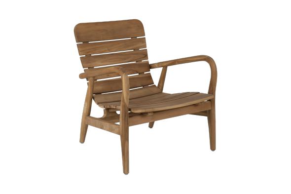 Lily lænestol - teak