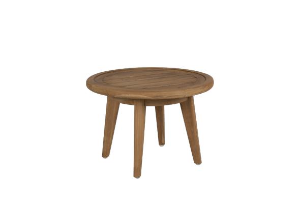 Lily sidebord Ø 50 H39 cm - Teak