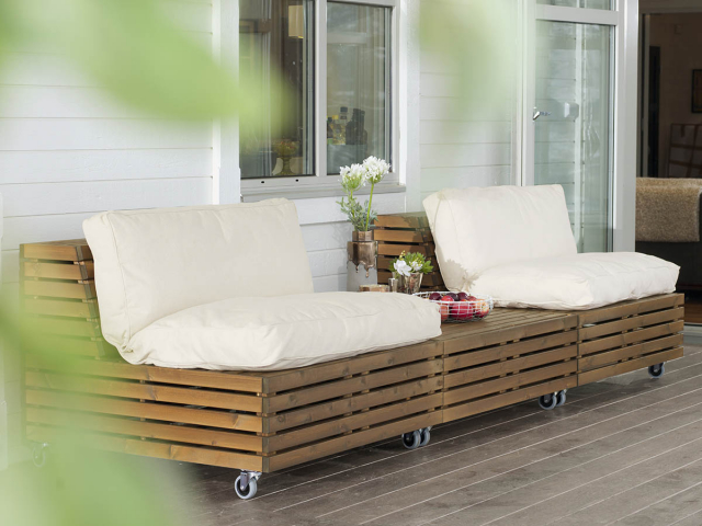 Bare Vara lænestol - brun